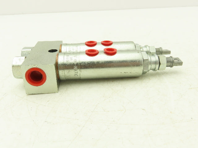 Lincoln 87349-2 Two Grease Injector Assembly Centro-Matic 750-1000psi 3/8 NPTF