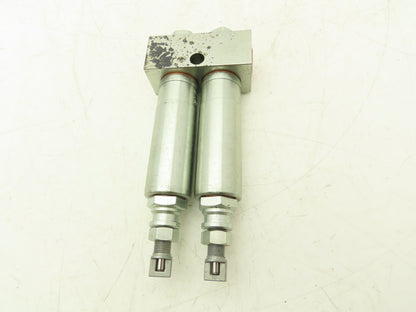 Lincoln 87349-2 Two Grease Injector Assembly Centro-Matic 750-1000psi 3/8 NPTF