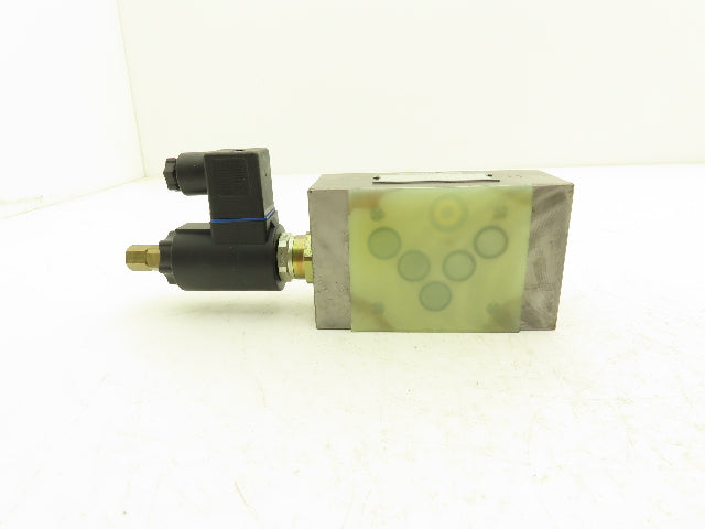 Denison SWDWVPB-2MD0-PT-L-10 Hydraulic Solenoid Cartridge Sandwich Valve 24VDC