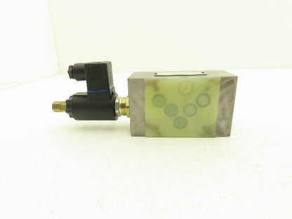 Denison SWDWVPB-2MD0-PT-L-10 Hydraulic Solenoid Cartridge Sandwich Valve 24VDC