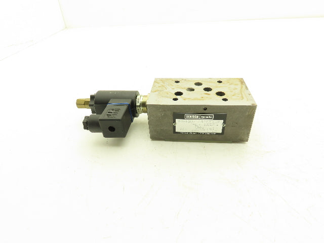 Denison SWDWVPB-2MD0-PT-L-10 Hydraulic Solenoid Cartridge Sandwich Valve 24VDC