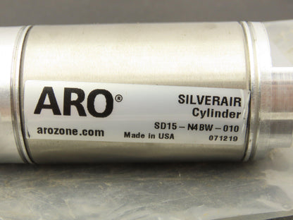 ARO SD15-N4BW-010 Pneumatic Air Cylinder SilverAir