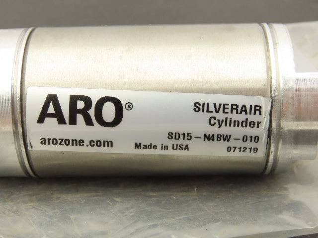 ARO SD15-N4BW-010 Pneumatic Air Cylinder SilverAir