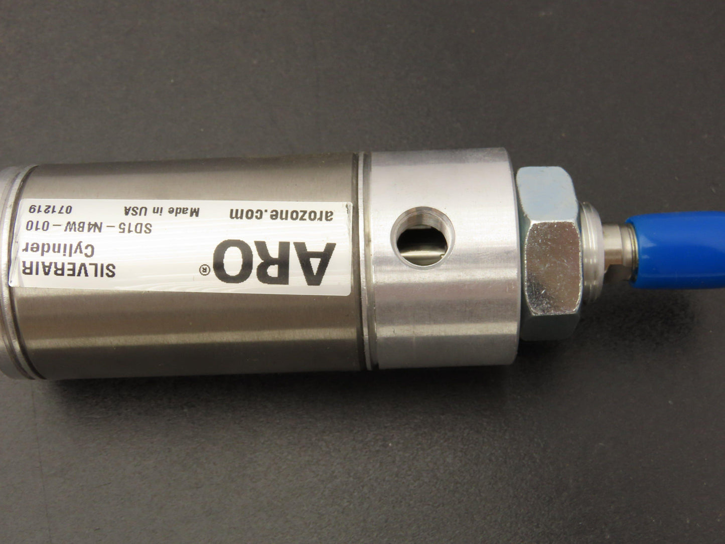 ARO SD15-N4BW-010 Pneumatic Air Cylinder SilverAir