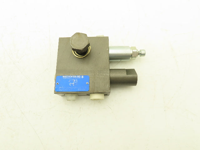 Bachofen-AG BVS2-10-D/25G-S/519 Hydraulic Cartridge Relief Valve Block
