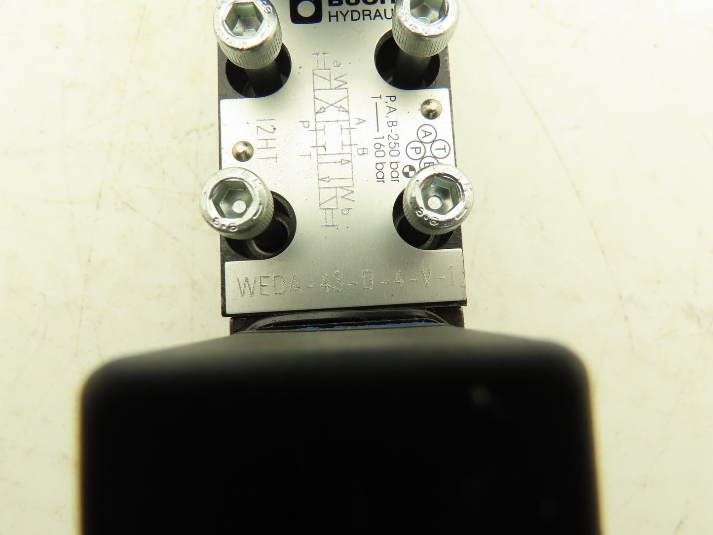 Bucher WEDA-43-D-4-V-1 Hydraulic Directional Control Solenoid Valve 4/3 24VDC