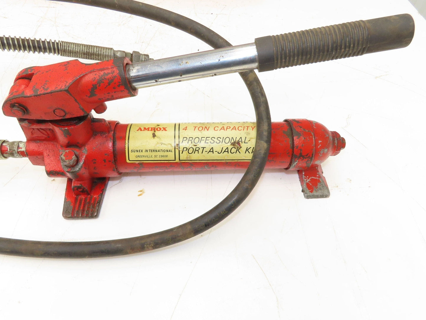Amrox PK 400 4 Ton Capacity Professional Port-A-Jack With Toolbox & Accessories