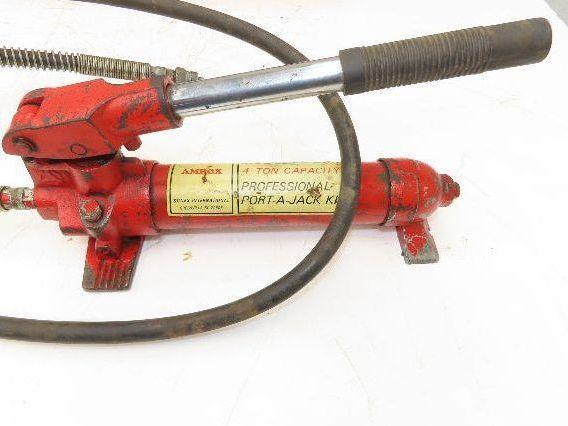 Amrox PK 400 4 Ton Capacity Professional Port-A-Jack With Toolbox & Accessories