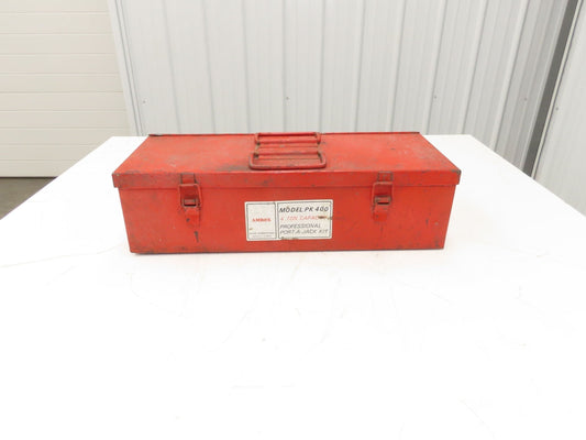 Amrox PK 400 4 Ton Capacity Professional Port-A-Jack With Toolbox & Accessories
