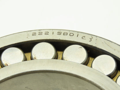 NTN 22215BD1C3 2-Row Roller Bearing 75-77.3mm ID 130mm OD 31mm W Open