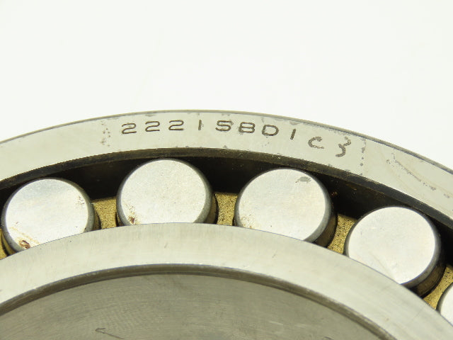 NTN 22215BD1C3 2-Row Roller Bearing 75-77.3mm ID 130mm OD 31mm W Open