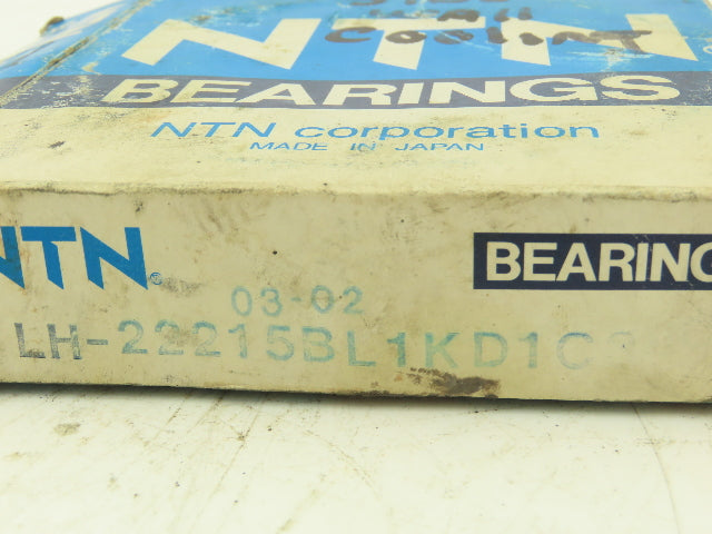NTN LH22215BD1C3 2-Row Roller Bearing 75.3-77.2mm ID 130mm OD 31mm W Open