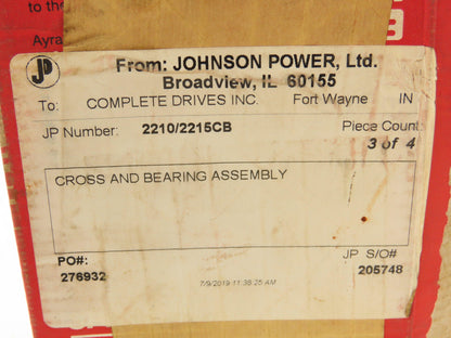 Spicer 2210/2215CB Universal U-Joint 104.5mm Long 42mm OD