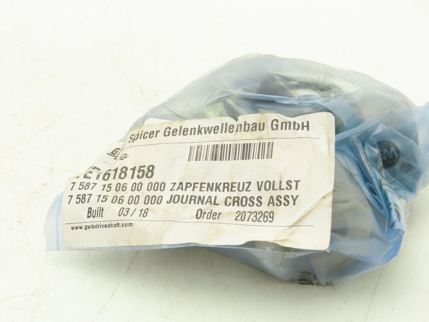 Spicer 2210/2215CB Universal U-Joint 104.5mm Long 42mm OD