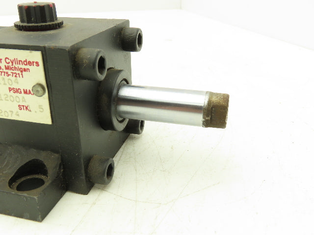 Peninsular MH1200A Pneumatic Air Cylinder 2" Bore 1.5"Stroke 250psi Double act