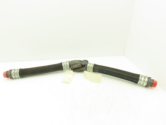 HBD FULFLO Pneumatic Air Brake Train Hose Line 1-1/4" NPT Quick Disconnect Set