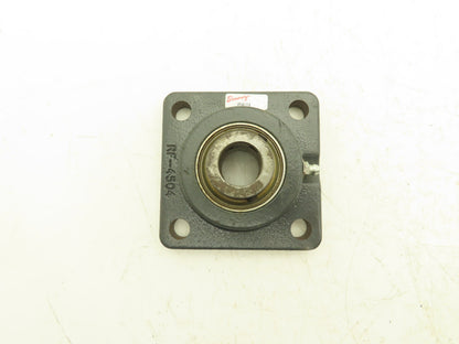 Fafnir VF4S-114 4-Bolt Flange Block Ball Bearing 7/8" Bore Shielded