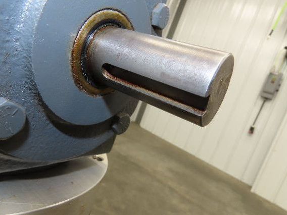 Grove Gear Ironman GR-DMQ-880-200-D2-140 Double Reduction Worm Gearbox 8Hp 200:1