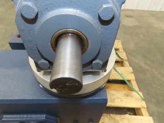 Grove Gear Ironman GR-DMQ-880-200-D2-140 Double Reduction Worm Gearbox 8Hp 200:1