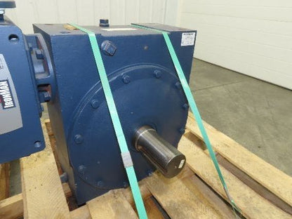 Grove Gear Ironman GR-DMQ-880-200-D2-140 Double Reduction Worm Gearbox 8Hp 200:1