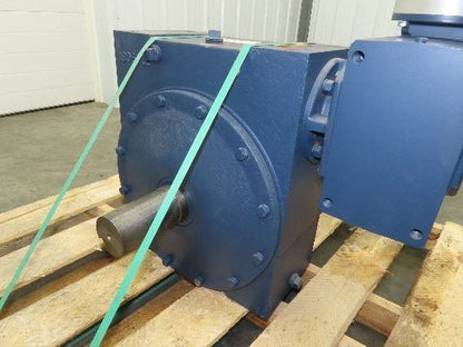 Grove Gear Ironman GR-DMQ-880-200-D2-140 Double Reduction Worm Gearbox 8Hp 200:1