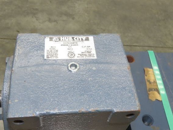 Grove Gear Ironman GR-DMQ-880-200-D2-140 Double Reduction Worm Gearbox 8Hp 200:1