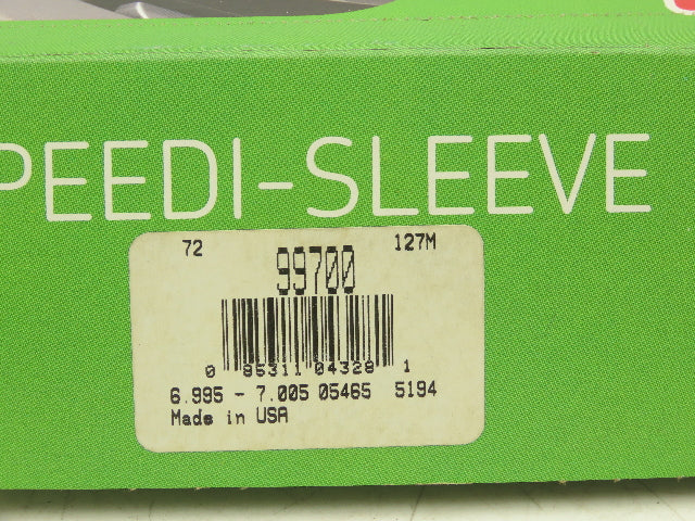SKF 99700 Speedi-Sleeve 6.995"-7.005" Shaft 7.475" OD 1" Seal Seat