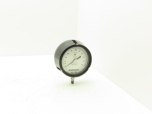 Enerpac L-10 Gauge Hydraulic Pressure 2K 2000 PSI 4.5" Dial 1/4" NPT