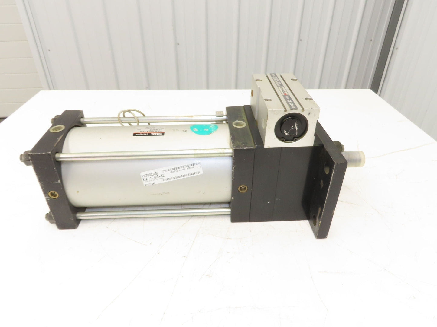 SMC CDLSF140TN-250-F5DWSC Pneumatic Air Cylinder 140mm x 250mm Stroke w/Rod Lock