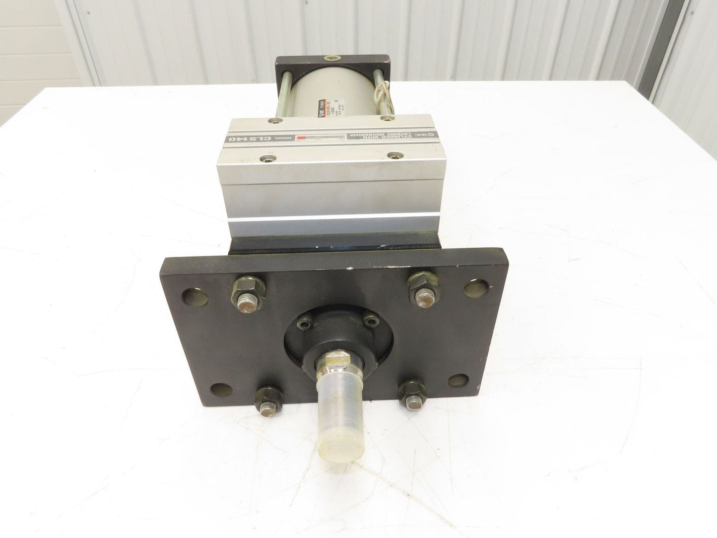 SMC CDLSF140TN-250-F5DWSC Pneumatic Air Cylinder 140mm x 250mm Stroke w/Rod Lock