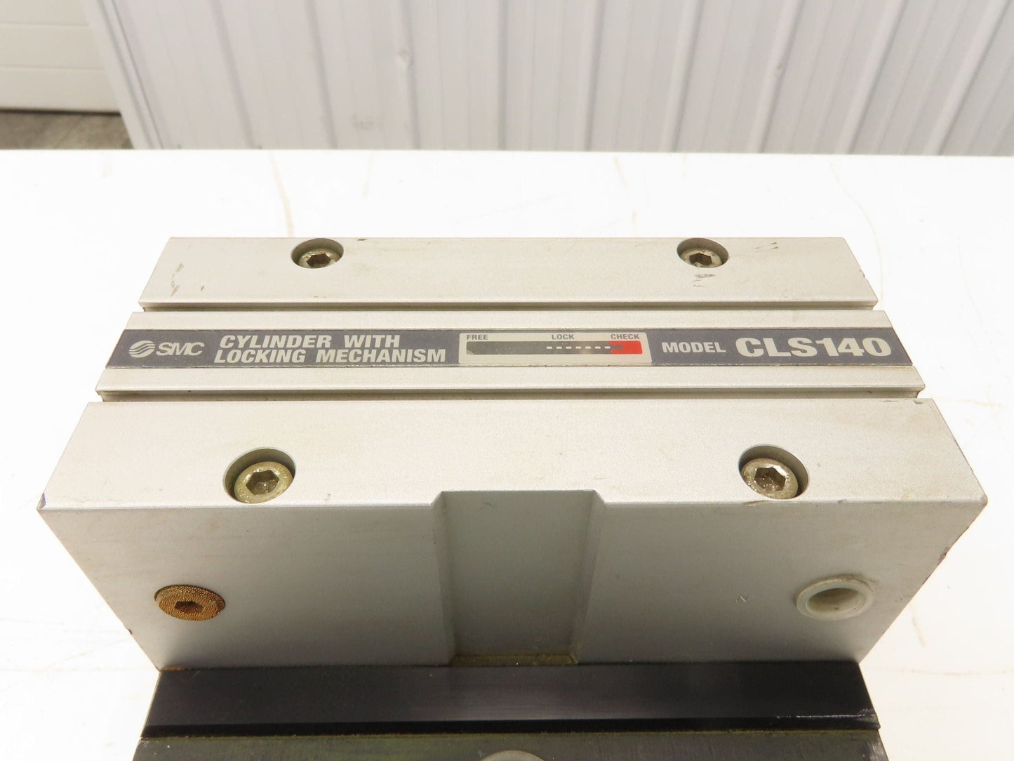 SMC CDLSF140TN-250-F5DWSC Pneumatic Air Cylinder 140mm x 250mm Stroke w/Rod Lock