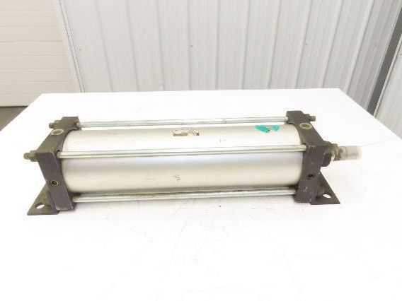 SMC CS1L125-440-XC18 Pneumatic Air Cylinder 125mm Bore 440mm Stroke Foot Mount