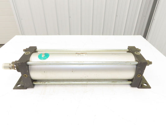 SMC CS1L125-440-XC18 Pneumatic Air Cylinder 125mm Bore 440mm Stroke Foot Mount