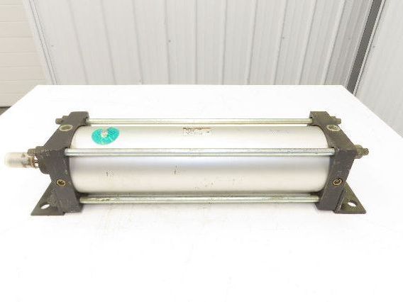 SMC CS1L125-440-XC18 Pneumatic Air Cylinder 125mm Bore 440mm Stroke Foot Mount
