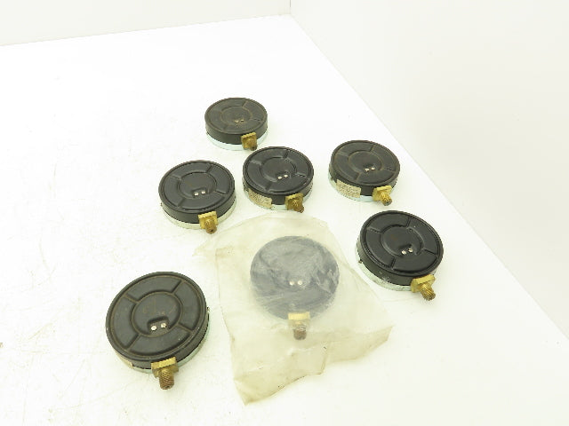 Enerpac Pressure Gauges 4" Dial 1/4" NPT 100-1000 PSI Lot of 7