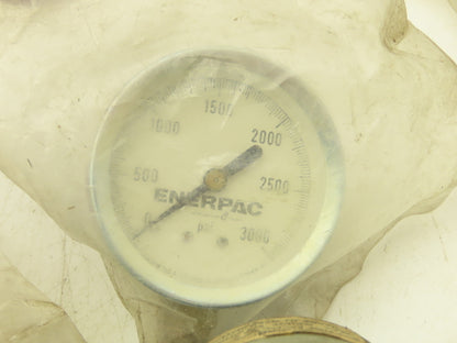 Enerpac Pressure Gauges 2 1/2" Thread 1/4"NPT Lot of 8