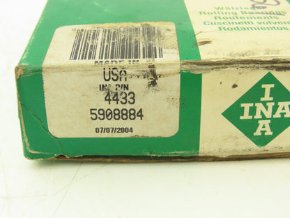 INA 4433 Thrust Bearing Ball 2.5" ID 4" OD 1.125" W Open