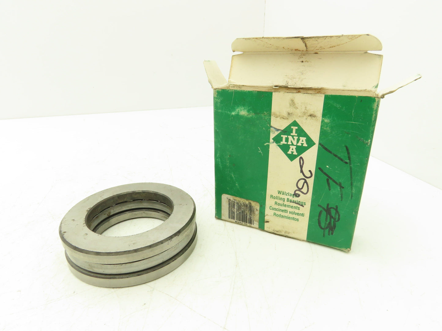 INA 4433 Thrust Bearing Ball 2.5" ID 4" OD 1.125" W Open