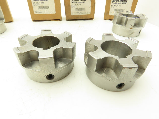 Atra-Flex M1 Hub 1.5 1.375 Flexible Coupling Mixed Lot of 4