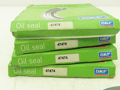 SKF 47474 Joint Radial Oil Seal 4.75" Shaft 6.001" Bore 0.5" Width Lot of 4