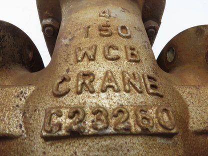 Crane C47 XUF WCB Cast Steel Gate Valve 4" Flanged Class 150