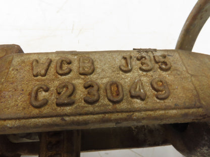 Crane C47 XUF WCB Cast Steel Gate Valve 4" Flanged Class 150