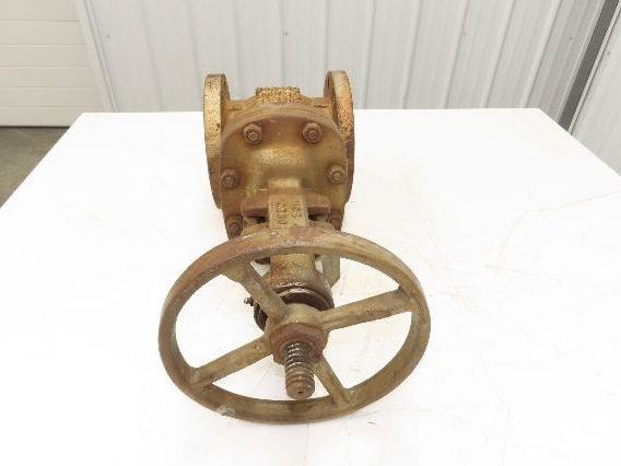 Crane C47 XUF WCB Cast Steel Gate Valve 4" Flanged Class 150