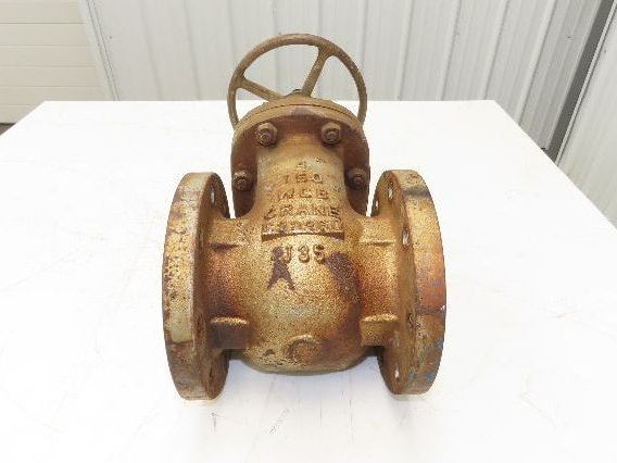 Crane C47 XUF WCB Cast Steel Gate Valve 4" Flanged Class 150