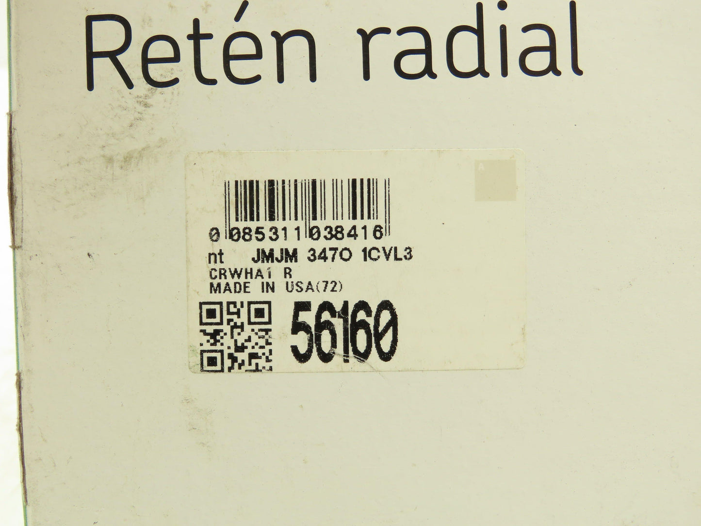 SKF 56160 Joint Radial Oil Seal 5.63" Shaft 7.126" Bore 0.5" Width 7.131 OD