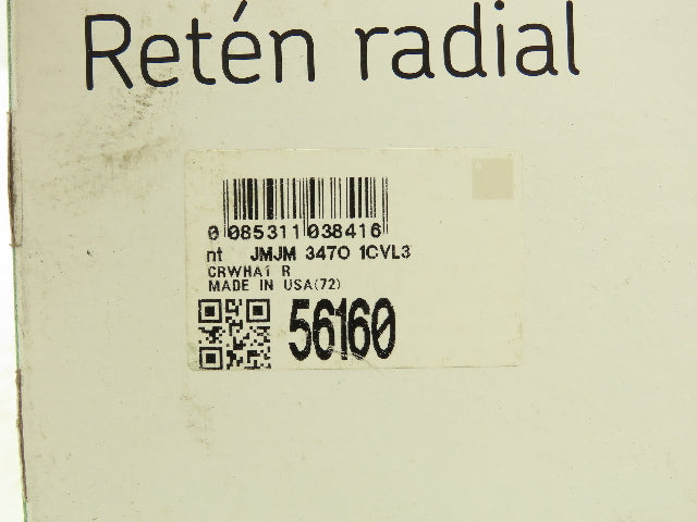 SKF 56160 Joint Radial Oil Seal 5.63" Shaft 7.126" Bore 0.5" Width 7.131 OD
