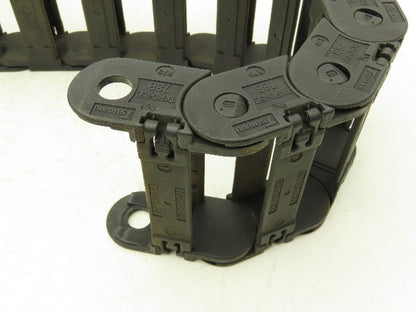 Tsubaki Energy Chain Cable Carrier 15/16 x 3 x 48" Length Lot of 2