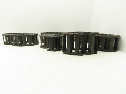 Tsubaki Energy Chain Cable Carrier 15/16 x 3 x 21-42" Mixed Length Lot of 6