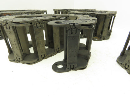 Tsubaki Energy Chain Cable Carrier 15/16 x 3 x 21-42" Mixed Length Lot of 6