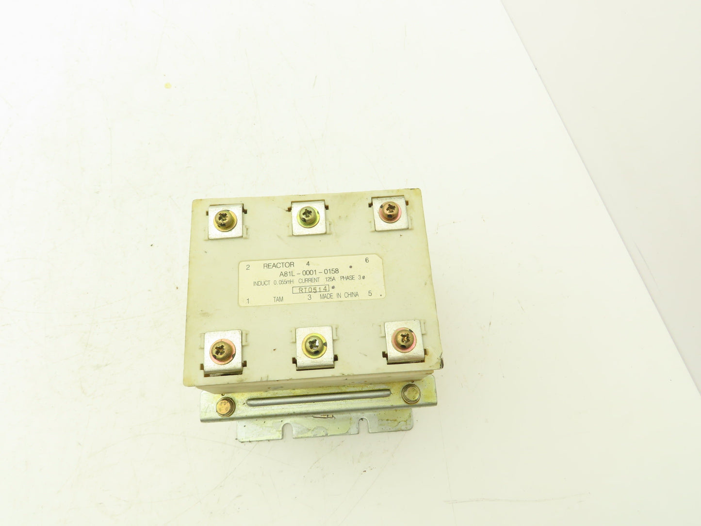 Fanuc A81L-0001-0158 Line Reactor 3Ph 240v 60Hz 125A